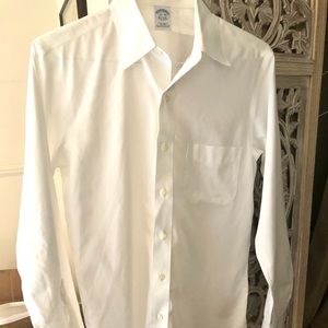 Brooks Brothers Dress Shirt White 15 1/2-34